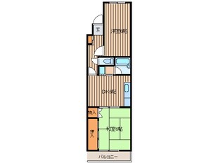 坂口マンションの物件間取画像